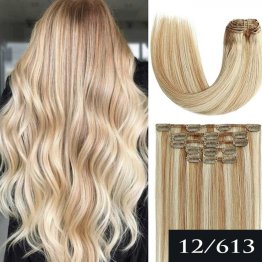 #12/613 - světle hnědá s plavou blond