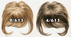 Tupé ofina s kruhovou základnou - pravé vlasy - mnoho barev a melírů