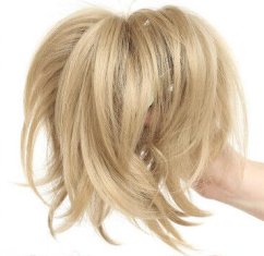 Příčesek zformovaný do rozevlátého culíku - barva 22/613