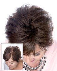 Tupé pro krátké vlasy - příčesek - mnoho barev a melírů