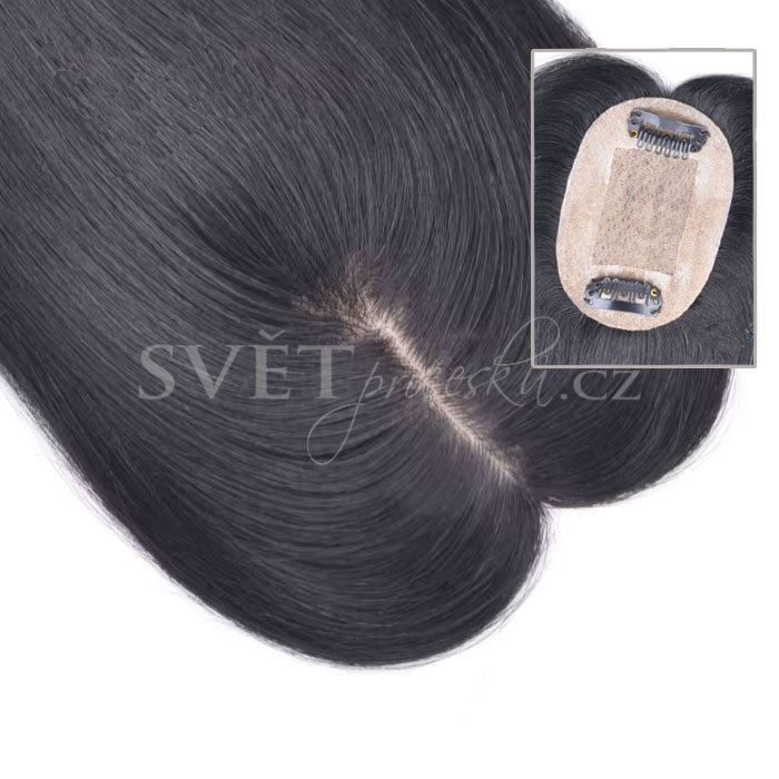 Profi tupper na monofilu - barva nejtmavší hnědá 1B