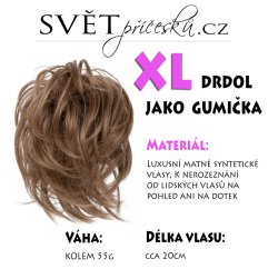 XL drdol jako gumička - krásný slušivý příčesek