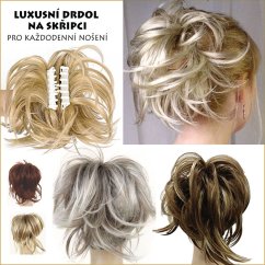 Luxusní drdol na skřipci - příčesek