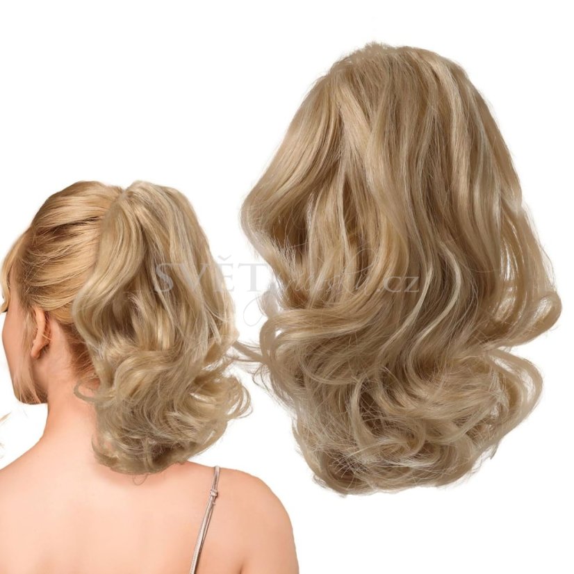 Culík z pravých lidských vlasů na skřipci - příčesek