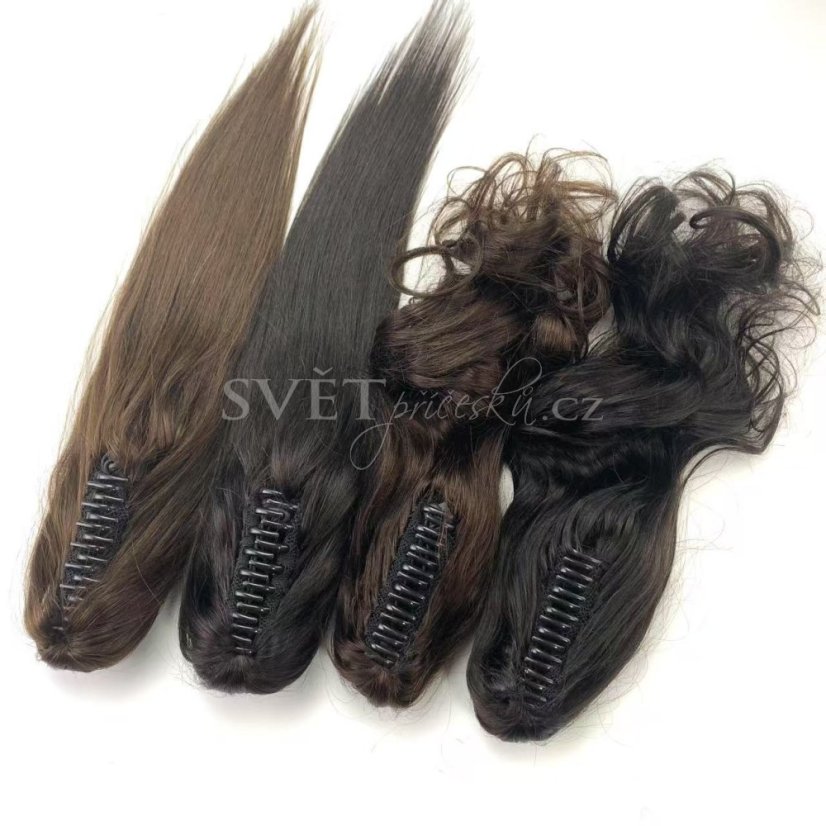 Příčesek culík na skřipci z pravých vlasů