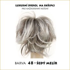 Luxusní drdol na skřipci - příčesek