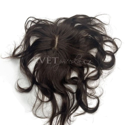 Tupé topper vlnité vlasy - délka 25cm - barva 2 Tupé topper vlnité vlasy - délka 25cm - barva 2