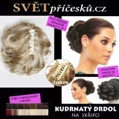 Kudrnatý drdol na  skřipci - příčesek