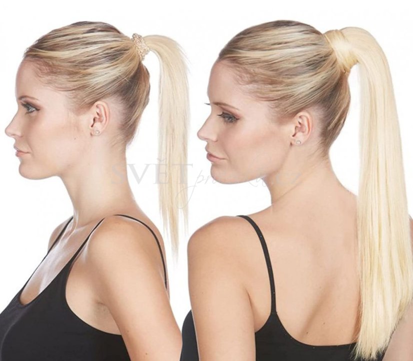 Příčesek culík - barva plavá blond 613