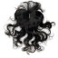Tupé topper vlnité vlasy - délka 35cm - barva 1B