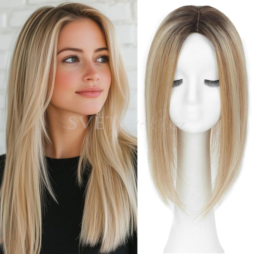 Bohaté tupé dlouhé pravé vlasy - typ 8