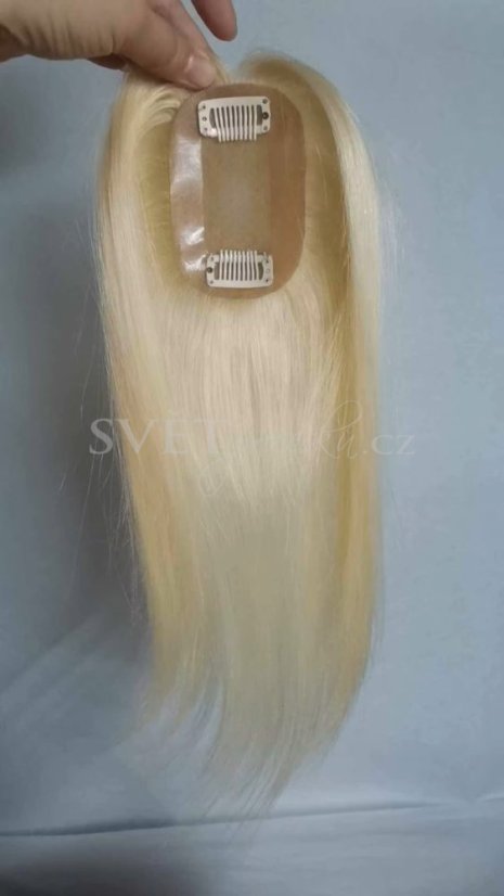 Profi tupper na monofilu - barva plavá blond 613